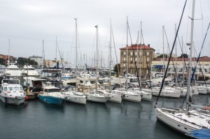 zadar kikötő Horvát tengerpart
