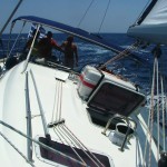 Horvát tengerpart vitorlázás sailing