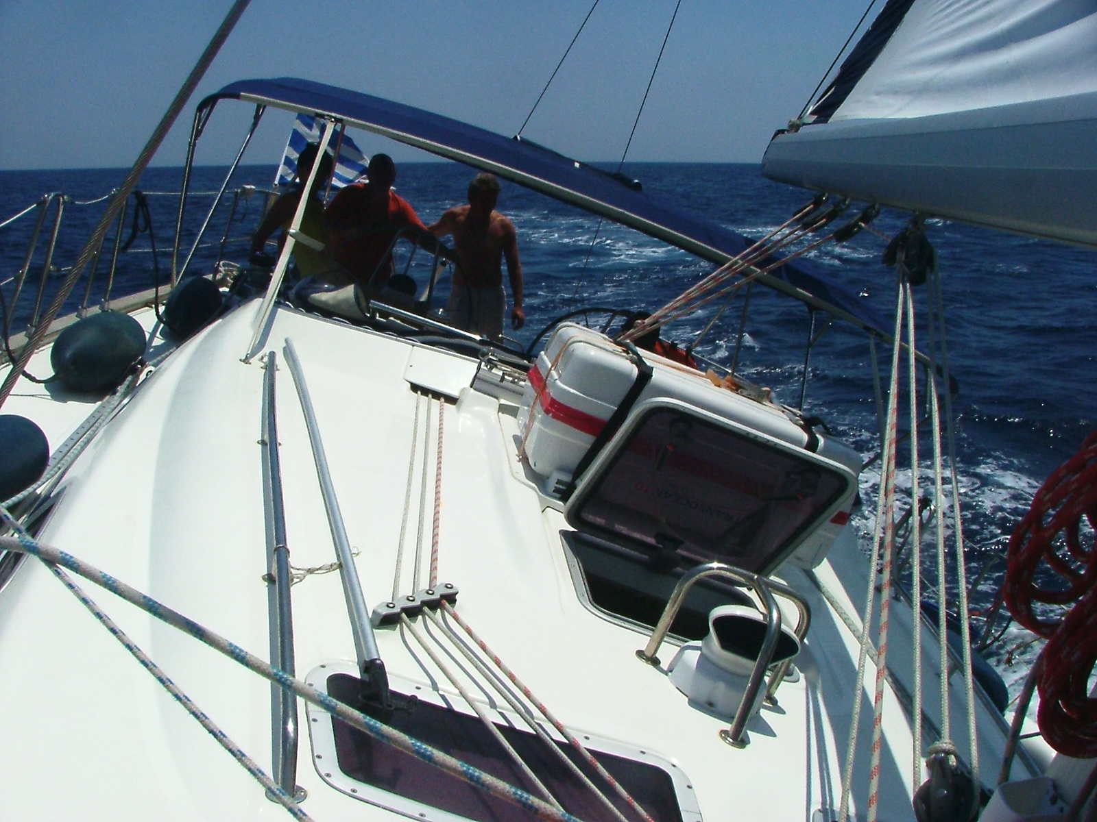 Horvát tengerpart vitorlázás sailing