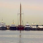 jachtkikötő Zadar Horvát tengerpart