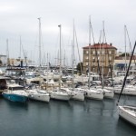 Zadar kikötő Horvát tengerpart