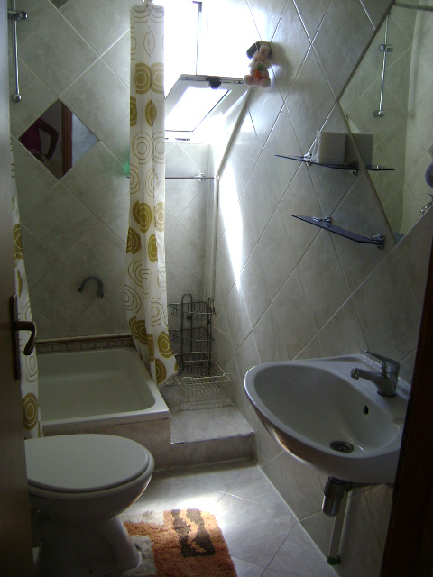apartman fürdő