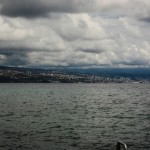 Abbázia panoráma kilátás Fiuméra