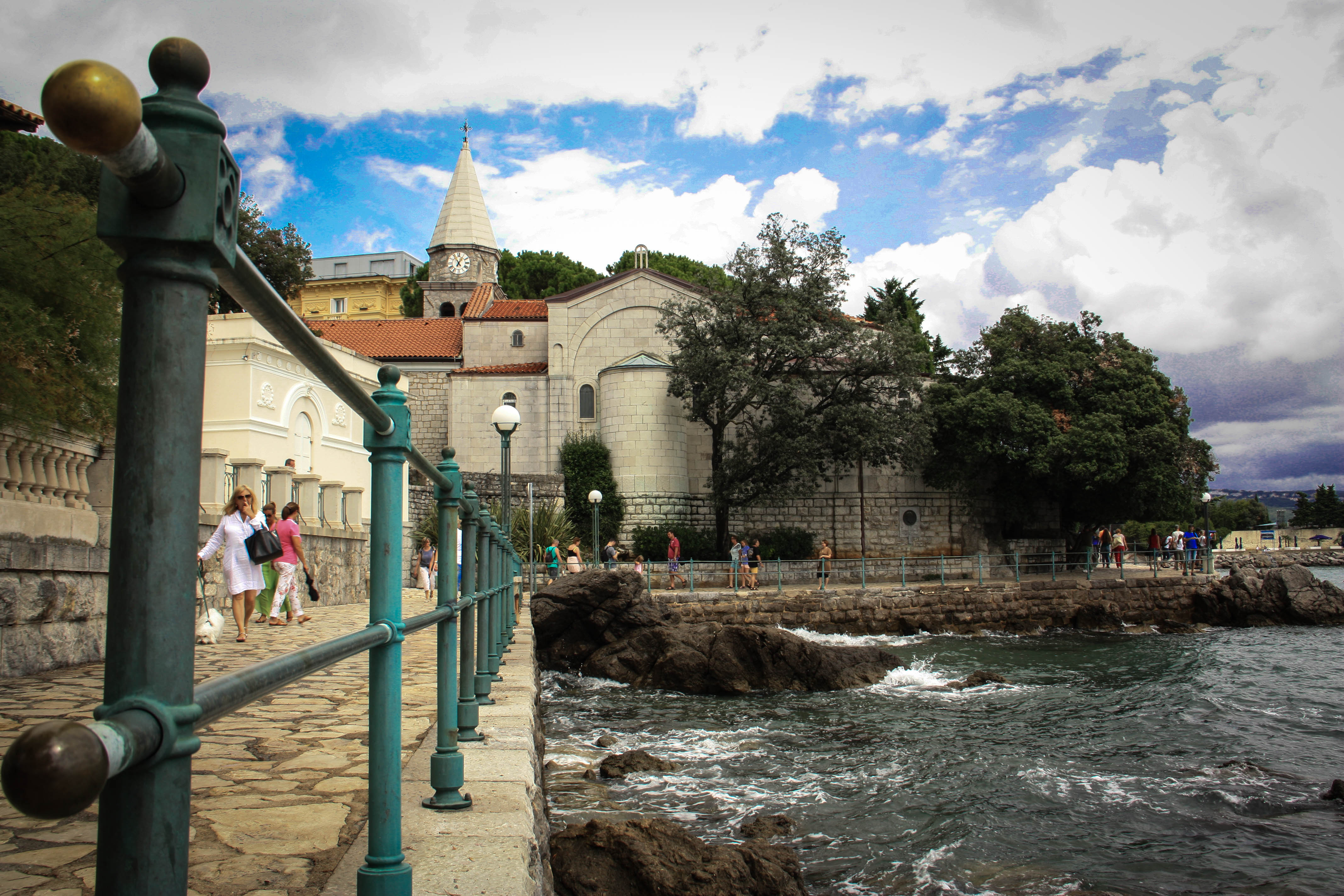 Abbázia part