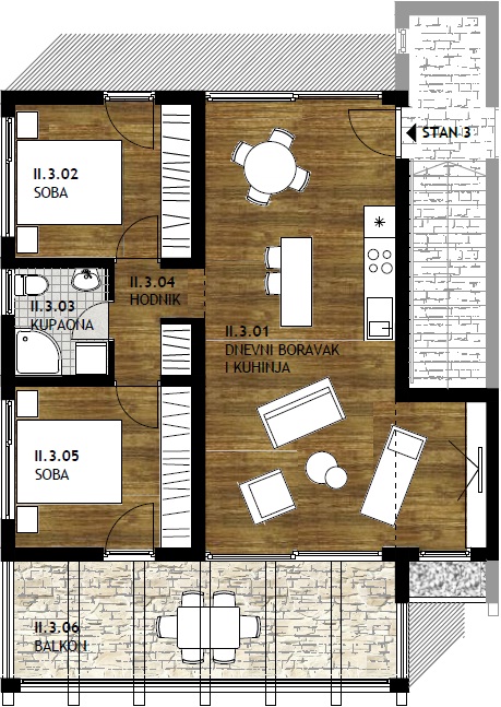 új építésű apartman házak