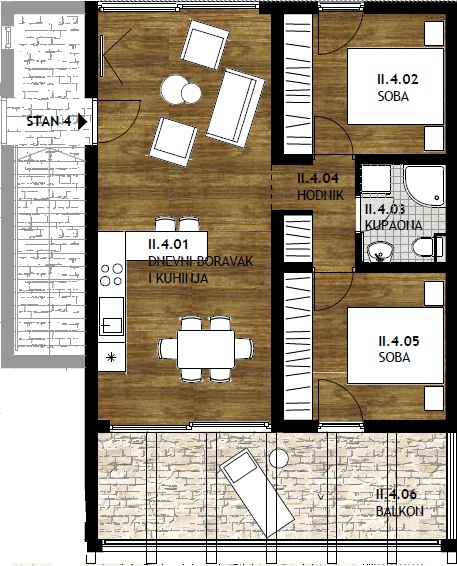 új építésű apartman házak