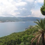 Peljesac kilátás panoráma