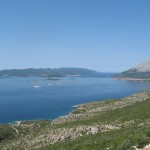 Peljesac panoráma, tenger