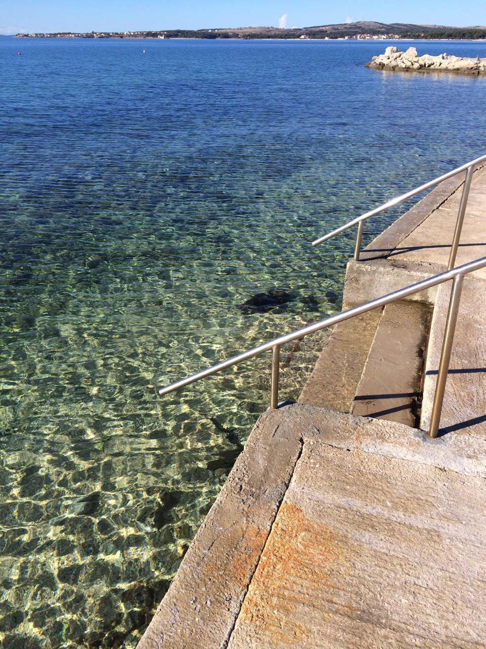 strandlépcső